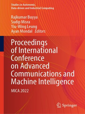 cover image of Proceedings of International Conference on Advanced Communications and Machine Intelligence